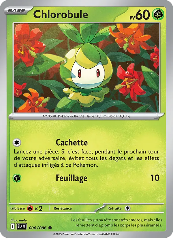 Chlorobule, Foudre Noire No. 006