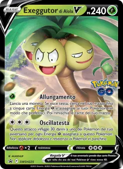 Exeggutor di Alola V, SPSC Promo Nº SWSH225 Normal