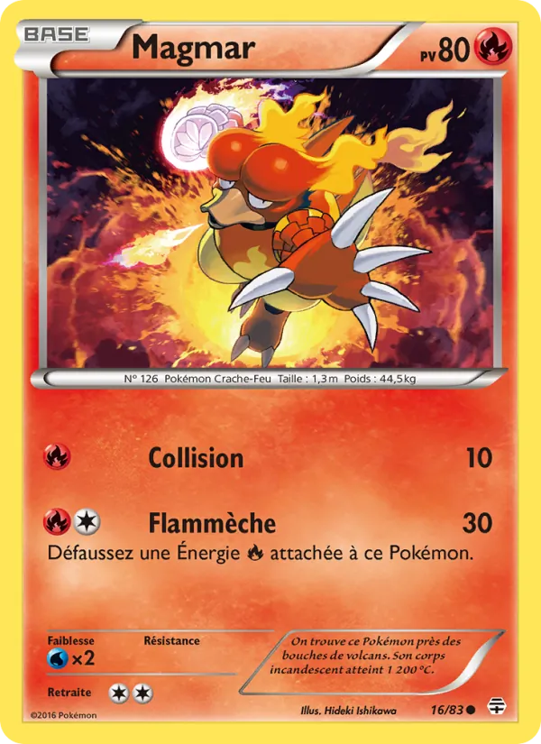 Magmar, Générations No. 16