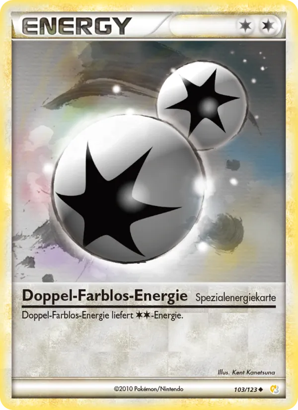 Doppel-Farblos-Energie, HeartGold SoulSilver Nº 103