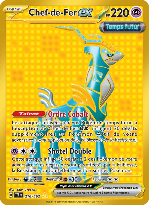 Chef-de-Fer-ex, Forces Temporelles Nº 216