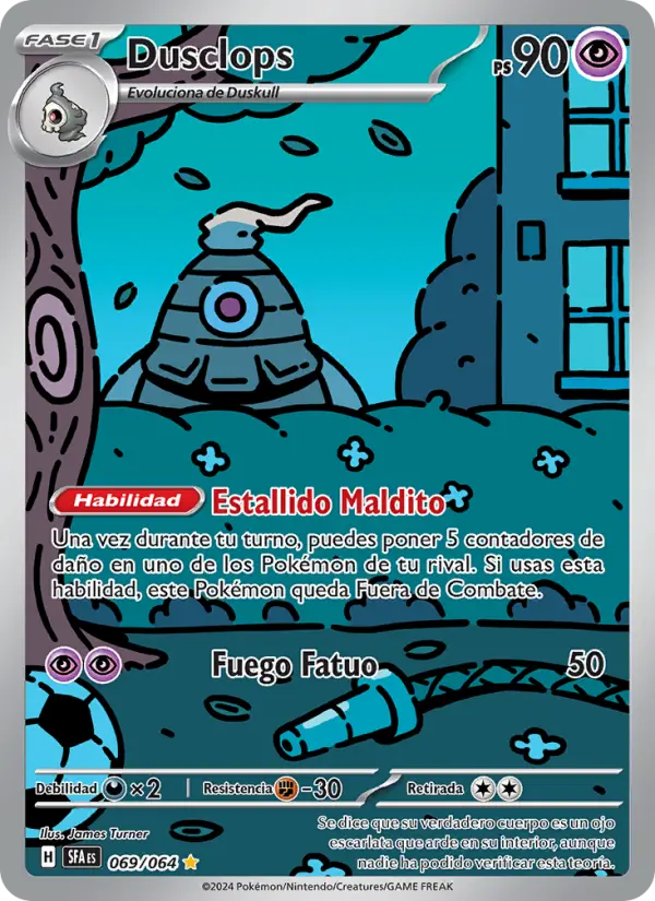 Dusclops, Fabula Sombría Nº 069