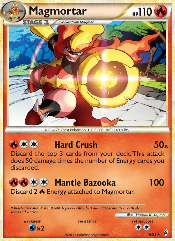 Magmortar, Call of Legends No. 16