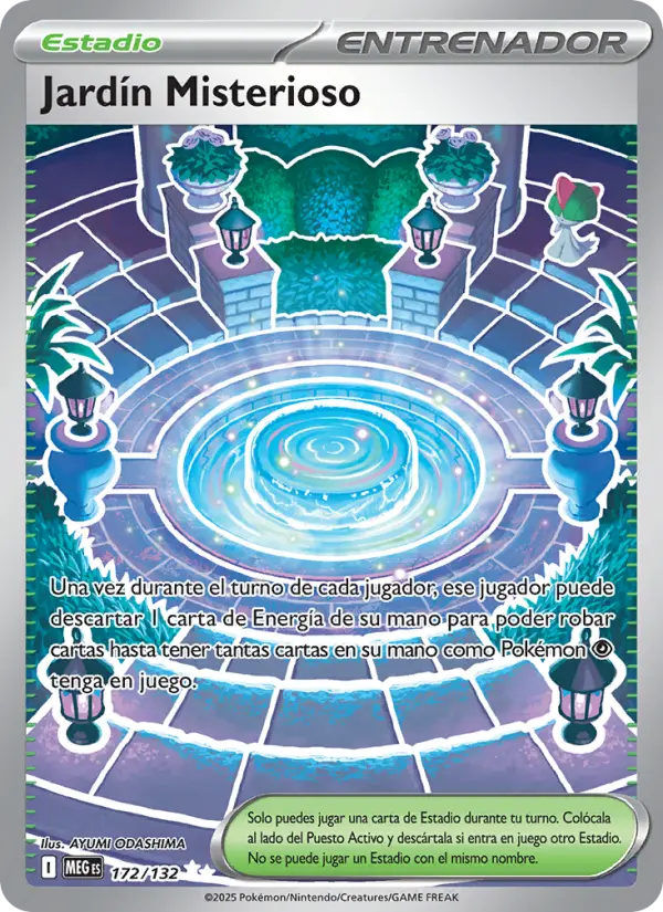 Jardín Misterioso, Megaevolución No. 172
