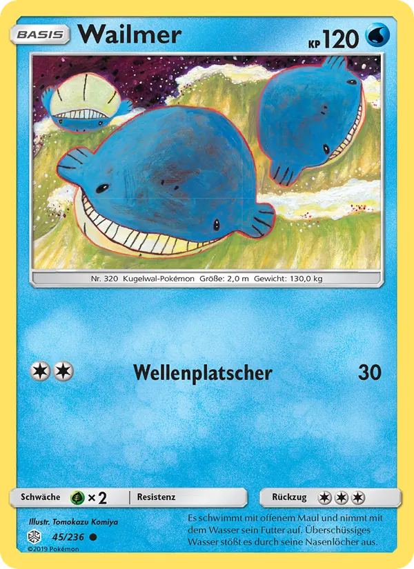 Wailmer, Welten im Wandel Nº 45