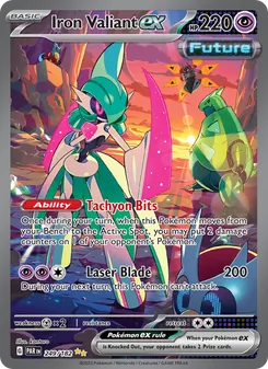 Iron Valiant ex, Paradox Rift No. 249 Holo