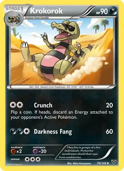 Krokorok, XY No. 70 Normal