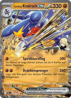 Cynthias Knakrack-ex, Ewige Rivalen No. 104 Holo