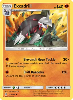 Excadrill, Cosmic Eclipse No. 115 Normal