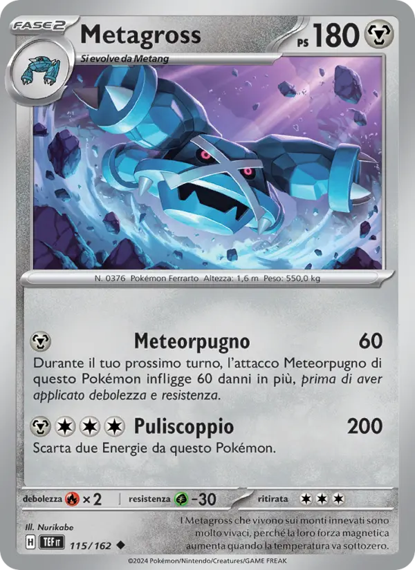 Metagross, Cronoforze Nº 115