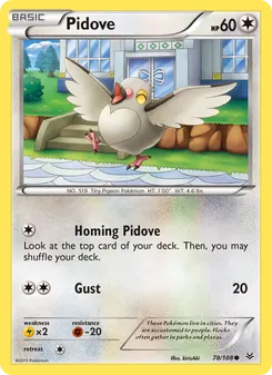 Pidove, Roaring Skies Nº 78 Normal