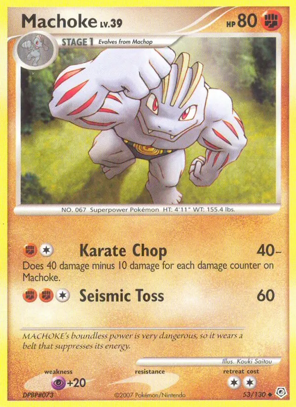 Machoke, Diamond & Pearl Nº 53