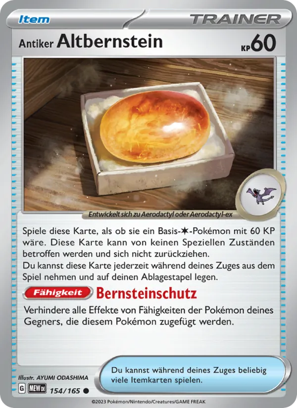 Antiker Altbernstein, 151 No. 154