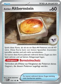 Antiker Altbernstein, 151 No. 154 Normal
