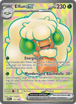 Elfun-ex, Weiße Flammen Nº 157 Holo