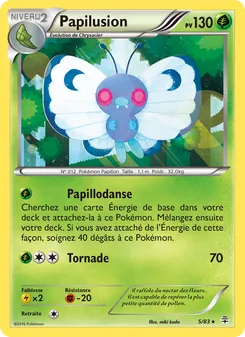 Papilusion, Générations No. 5 Normal