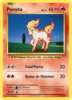 Ponyta, Évolutions No. 19 Normal