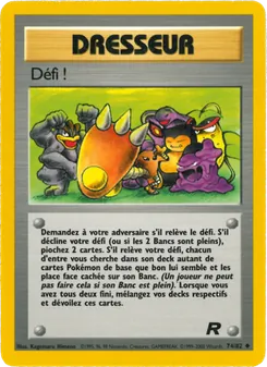 Défi !, Team Rocket Nº 74 Normal