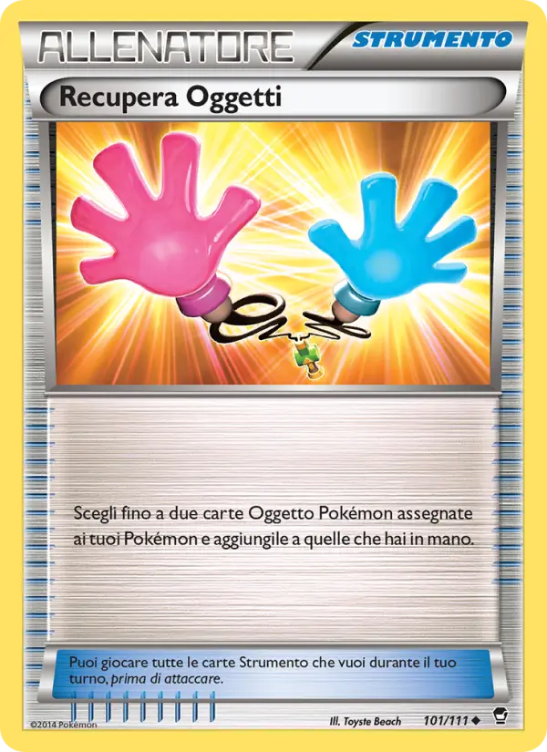 Recupera Oggetti, Colpi Furiosi No. 101