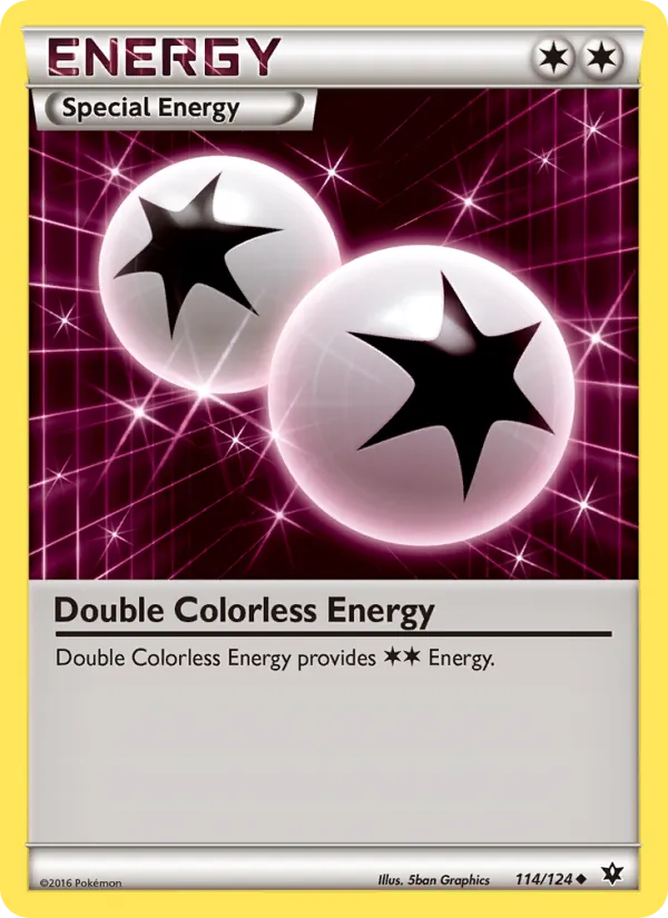Double Colorless Energy, Fates Collide Nº 114