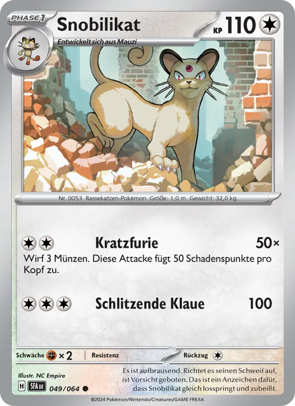 Snobilikat, Nebel der Sagen Nº 049
