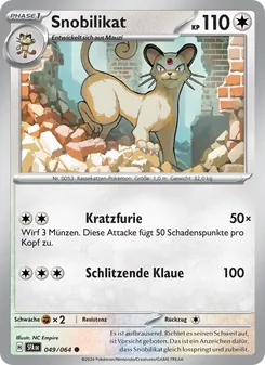 Snobilikat, Nebel der Sagen Nº 049 Normal
