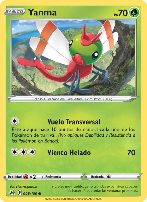 Yanma, Cenit Supremo Nº 008