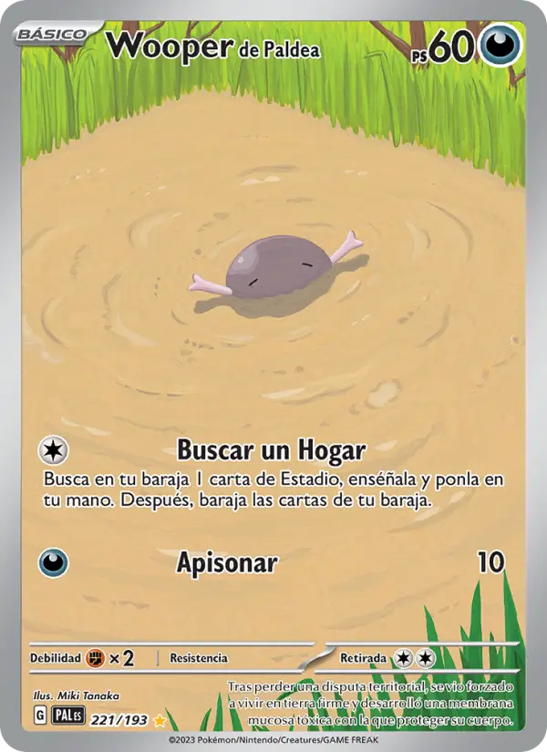 Wooper de Paldea, Evoluciones en Paldea No. 221