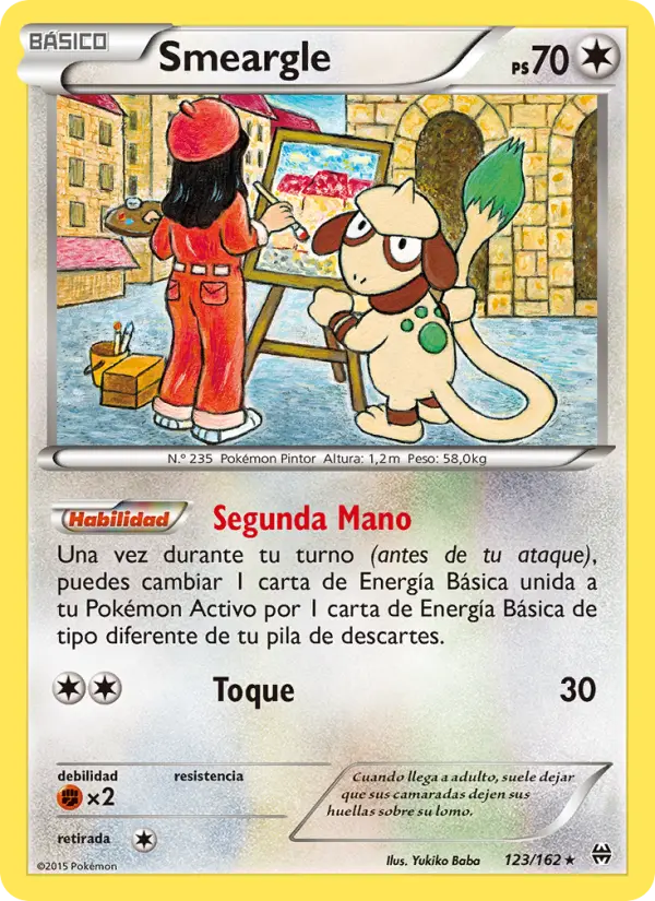 Smeargle, Turbo Impulso Nº 123
