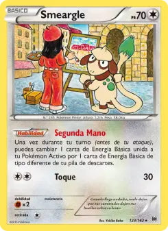 Smeargle, Turbo Impulso Nº 123 Normal