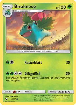 Bisaknosp, Schimmernde Legenden No. 2 Normal