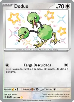 Doduo, Destinos de Paldea No. 199 Holo