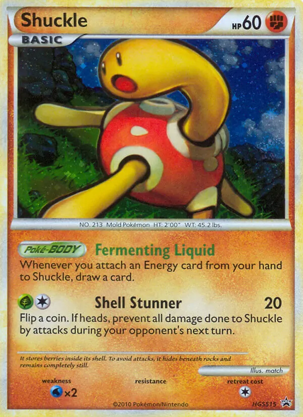 Shuckle, HGSS Black Star Promos No. HGSS15