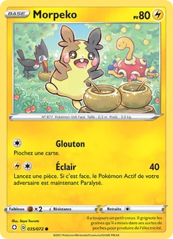 Morpeko, Destinées Radieuses Nº 35 Normal