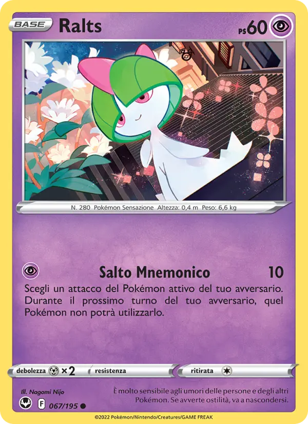 Ralts, Tempesta Argentata Nº 067