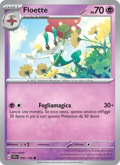Floette, Scarlatto e Violetto Nº 092 Normal