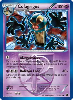 Cofagrigus, Glaciación Plasma No. 57 Normal