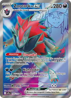 Zoroark <N> ex, Ikatan Takdir Nº 166 Normal
