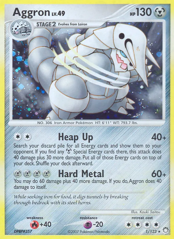 Aggron, Mysterious Treasures No. 1