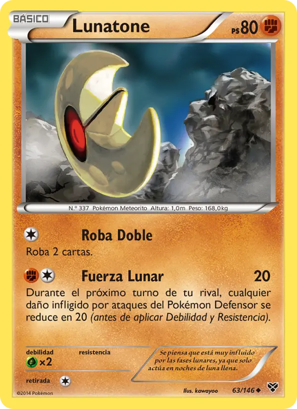Lunatone, XY No. 63