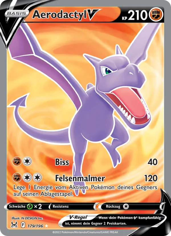 Aerodactyl V, Verlorener Ursprung No. 179