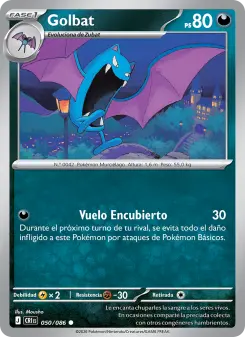 Golbat, Caos Creciente No. 050 Normal