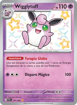 Wigglytuff, Destinos de Paldea Nº 147 Holo