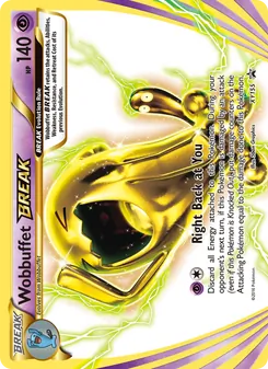 Wobbuffet BREAK, XY Black Star Promos Nº XY155 Normal