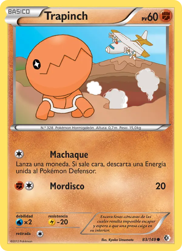 Trapinch, Fronteras Cruzadas Nº 83