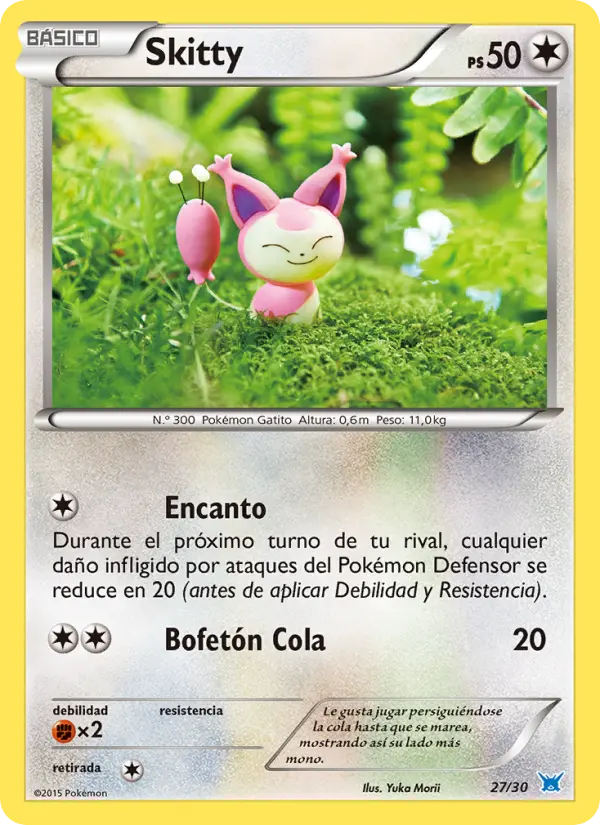 Skitty, Kit de Entrenador XY (Latios) Nº 27