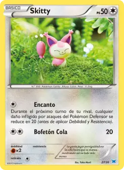 Skitty, Kit de Entrenador XY (Latios) No. 27 Normal