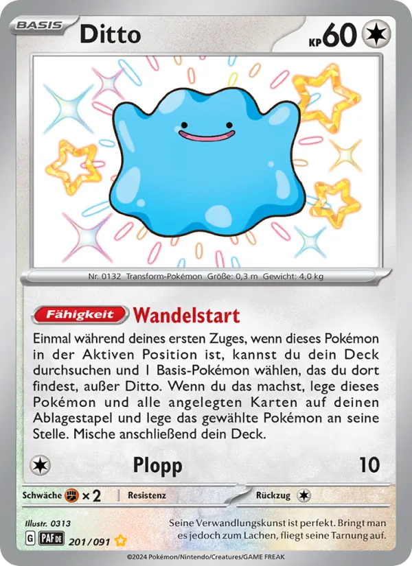 Ditto, Paldeas Schicksale Nº 201
