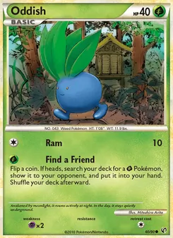 Oddish, Undaunted No. 60 Normal