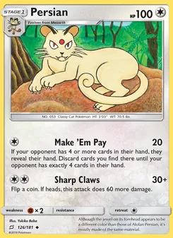Persian, Team Up Nº 126 Normal